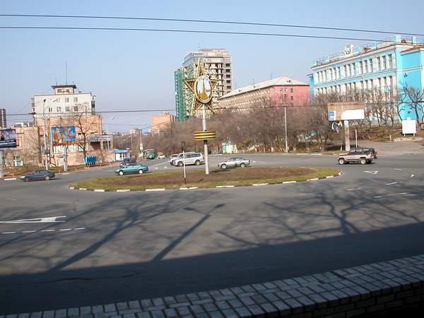 Схема проезда гостиница на Острякова 1 Владивосток